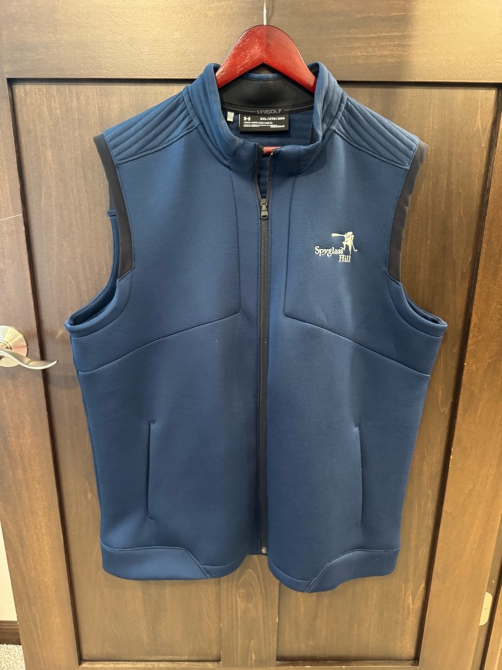 Spyglass Under Armour Men's Navy Blue Golf Vest